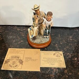 Vanmark Legends of the Law Lost and Found Sheriff Boy Figurine 1st Ed LIMITED ED